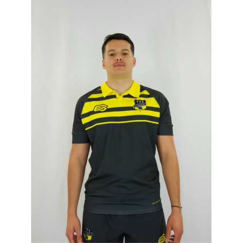 Maillot de rugby sublimé col polo